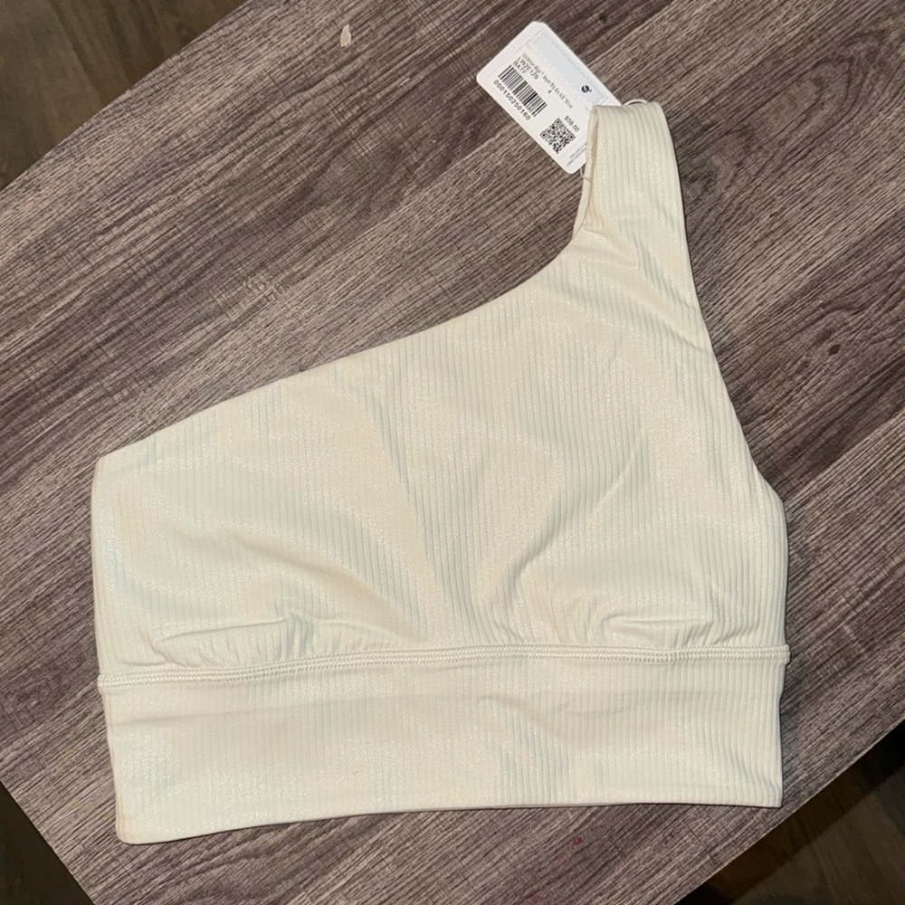 Lululemon Asymmetrical Ribbed Sports Bra